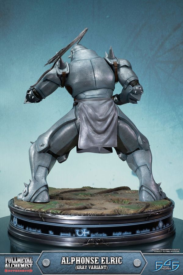 Fullmetal Alchemist - Alphonse Elric Grey Statue - Ozzie Collectables