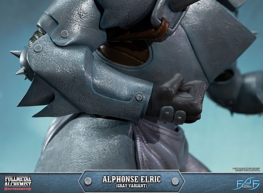 Fullmetal Alchemist - Alphonse Elric Grey Statue - Ozzie Collectables