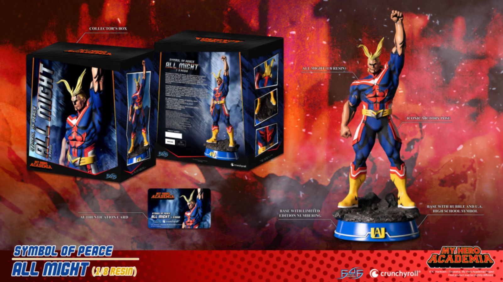 My Hero Academia - Symbol Of Peace, All Might 1:8 Scale Statue