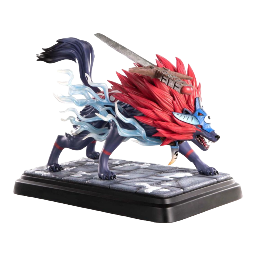 Okami - Oki (Wolf Form) Statue