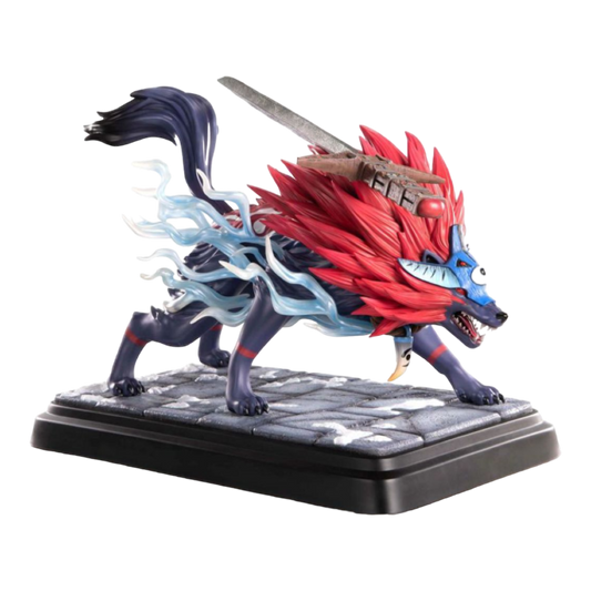 Okami - Oki (Wolf Form) Statue