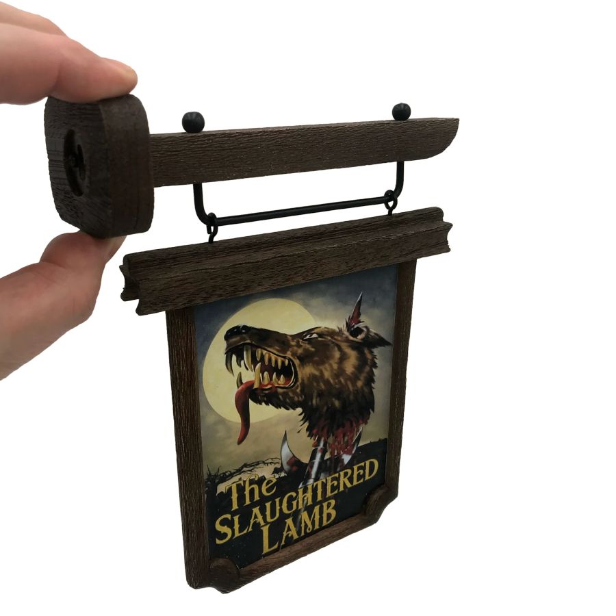 An American Werewolf in London - Pub Sign Scaled Replica