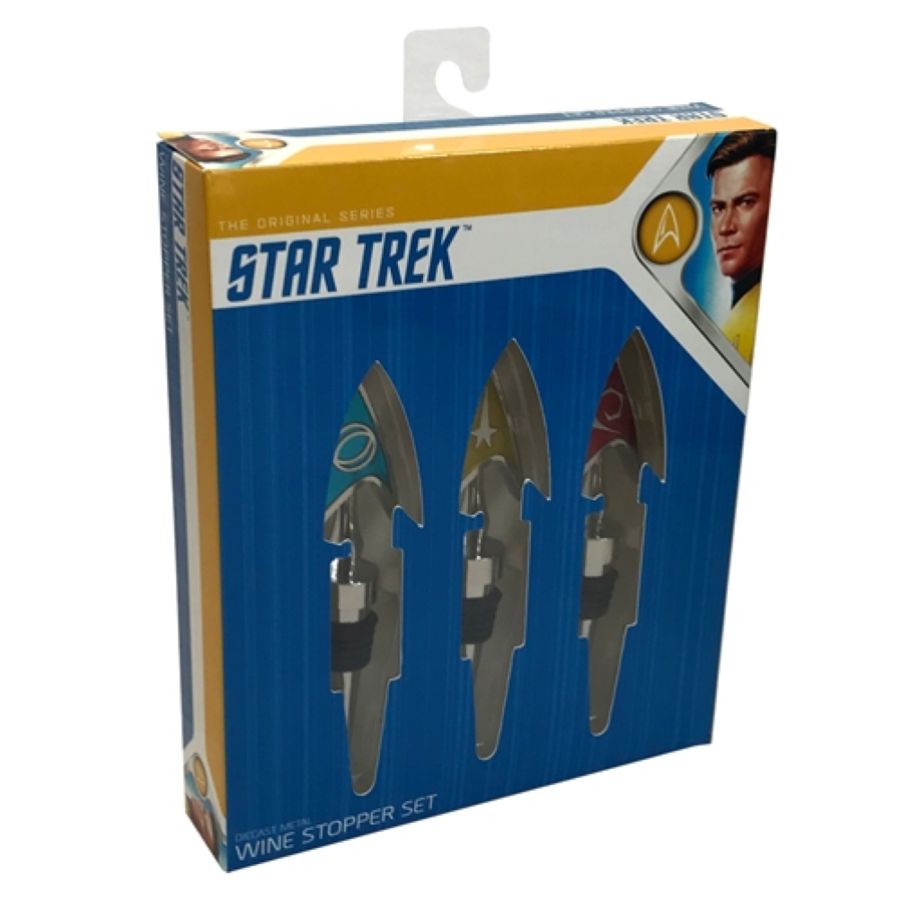 Star Trek: The Original Series - Delta Bottle Stoppers Set of 3