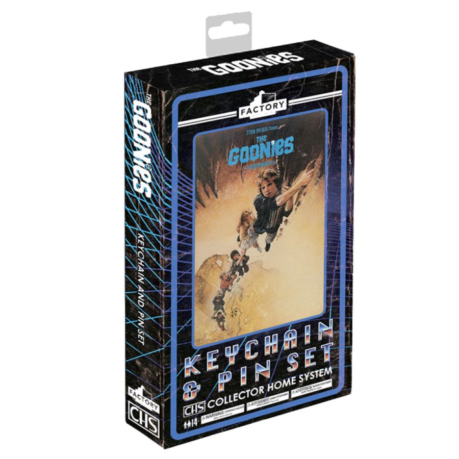 The Goonies - CHS Keychain & Pin Set