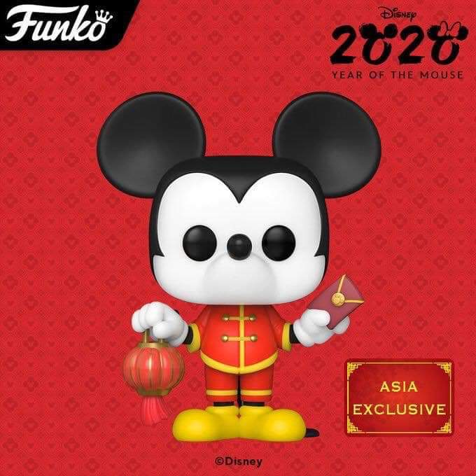 Mickey Mouse Year of the Rat - Disney Zodiac Funko POP! Vinyl Asia Exclusive - Ozzie Collectables
