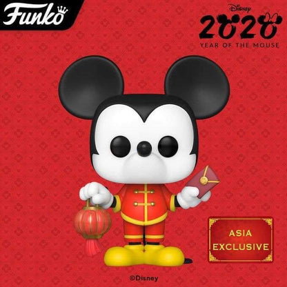 Mickey Mouse Year of the Rat - Disney Zodiac Funko POP! Vinyl Asia Exclusive - Ozzie Collectables