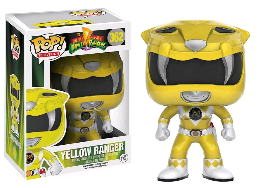 Yellow Ranger - Mighty Morphin Power Rangers TV Pop! Vinyl #362 - Ozzie Collectables