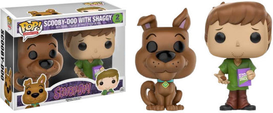 Scooby-Doo! - Scooby-Doo with Shaggy 2 Pack Pop! Vinyl