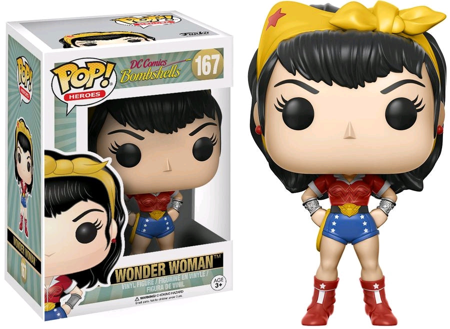 DC Bombshells - Wonder Woman Pop! Vinyl - Ozzie Collectables