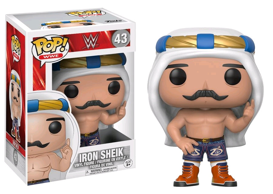 WWE - Iron Sheik Old School Pop! Vinyl - Ozzie Collectables