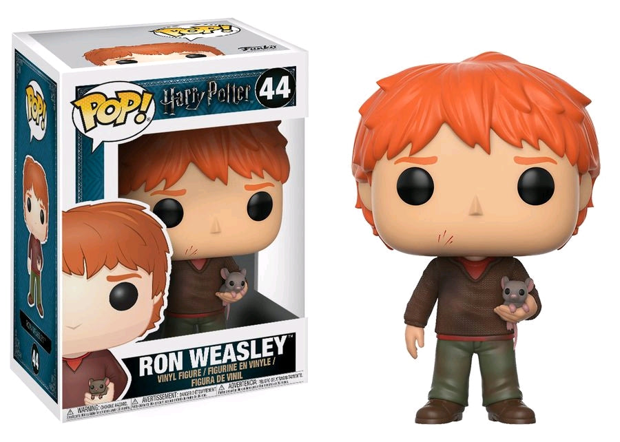 Harry Potter - Ron Weasley with Scabbers Pop! Vinyl - Ozzie Collectables