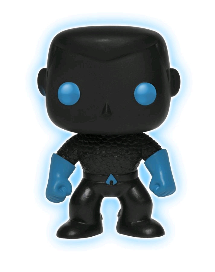 Justice League - Aquaman Silhouette Glow US Exclusive Pop! Vinyl - Ozzie Collectables