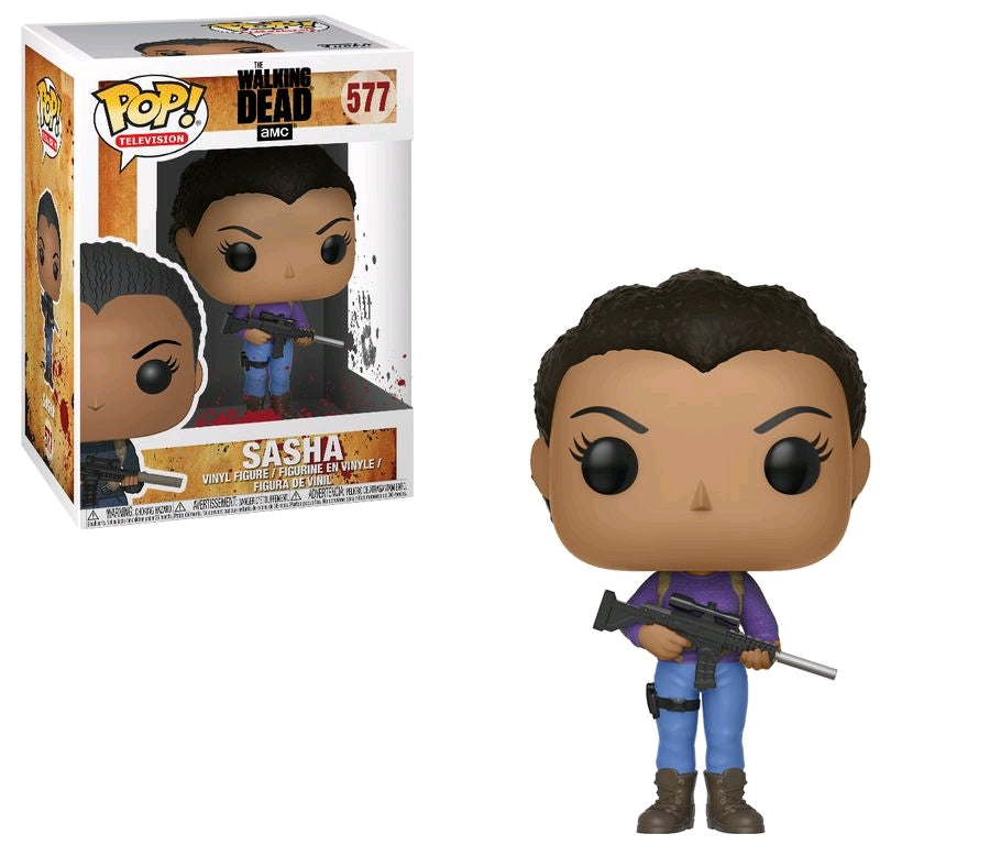 The Walking Dead - Sasha Pop! Vinyl - Ozzie Collectables