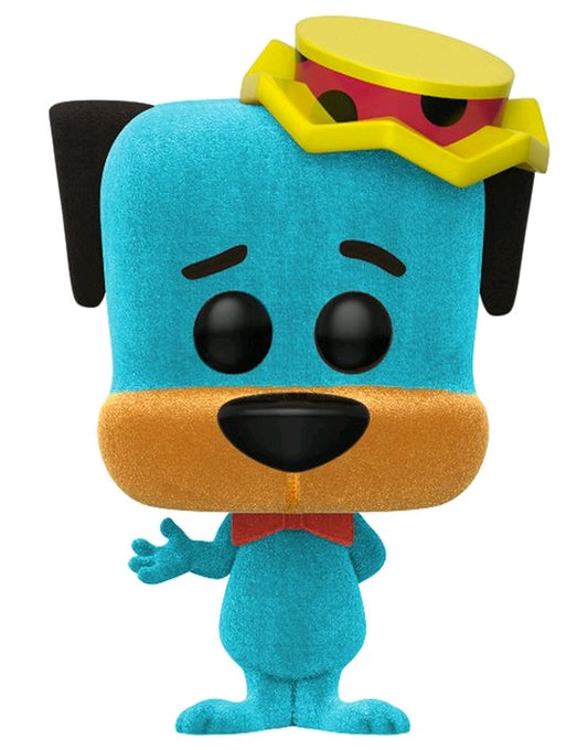 Hanna Barbera - Huckleberry Hound Flocked US Exclusive Pop! Vinyl - Ozzie Collectables