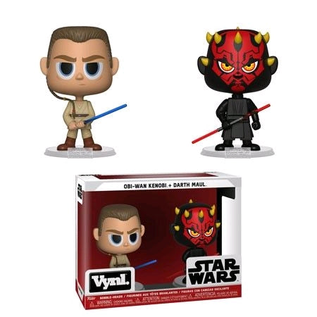 Star Wars - Darth Maul & Obi-Wan Kenobi Vynl. - Ozzie Collectables