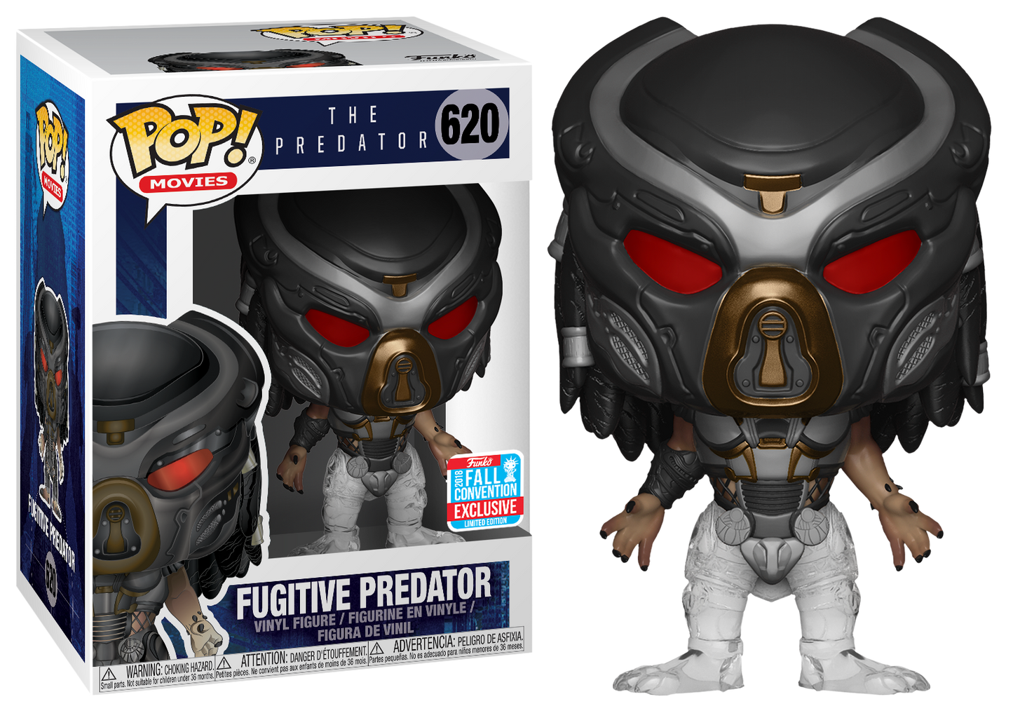 The Predator - Fugitive Predator 2018 New York Fall Convention Exclusive Pop! Vinyl #620