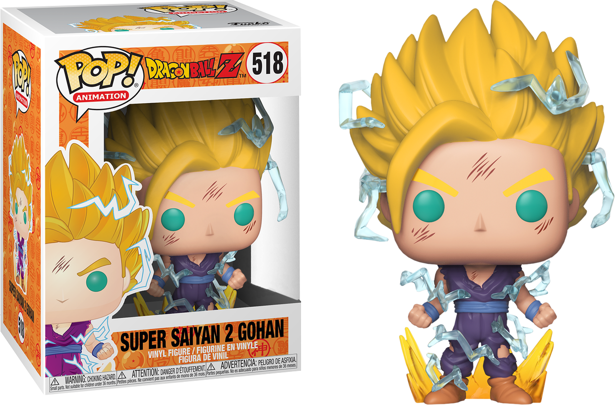 Dragon Ball Z - Gohan Super Saiyan 2 US Exclusive Pop! Vinyl - Ozzie Collectables