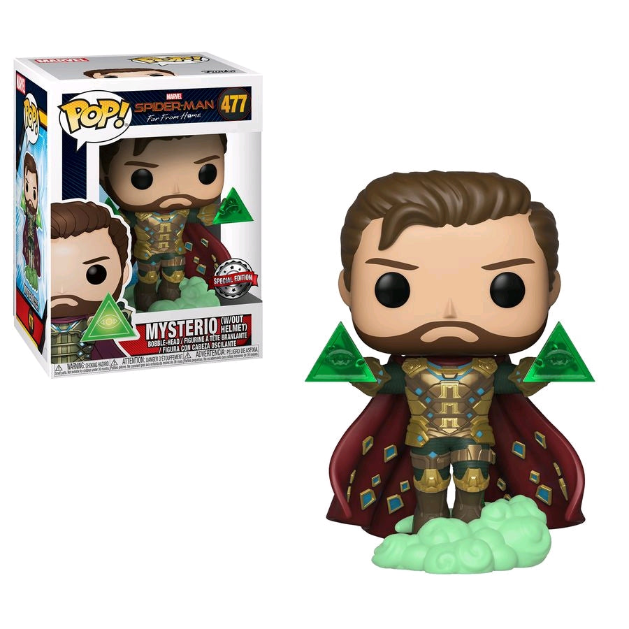 Spider-Man: Far From Home - Mysterio Unmasked US Exclusive Pop! Vinyl - Ozzie Collectables