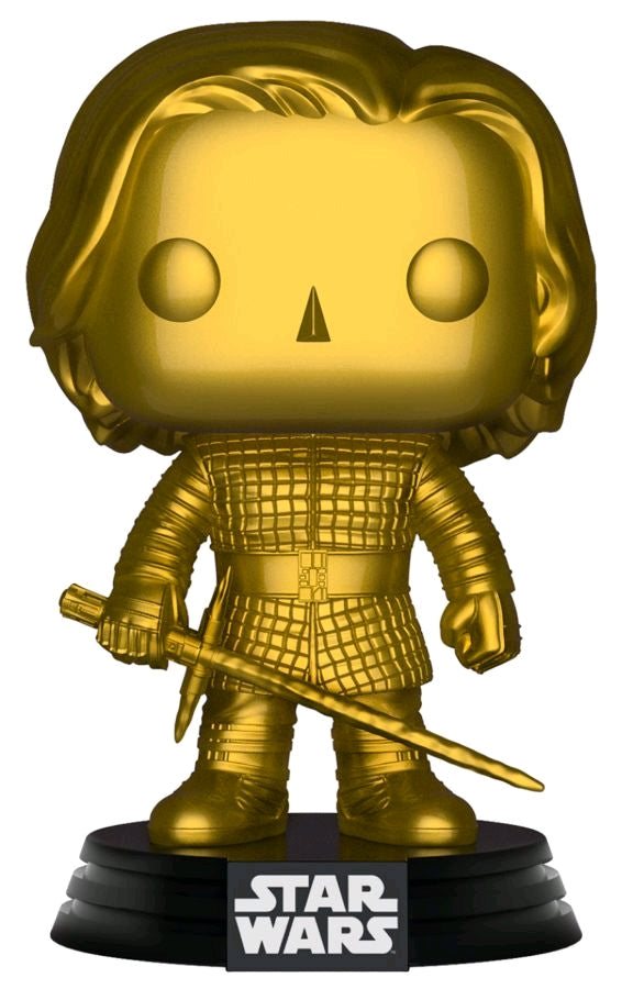 Star Wars - Kylo Ren Gold Metallic US Exclusive Pop! Vinyl - Ozzie Collectables
