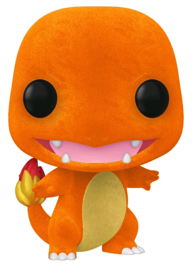 Pokemon - Charmander Flocked ECCC 2020 Exclusive Pop Vinyl - Ozzie Collectables