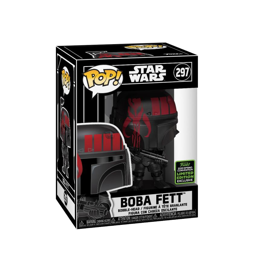 Star Wars - Boba Fett (Artist Series) ECCC 2020 Exclusive Pop! Vinyl - Ozzie Collectables