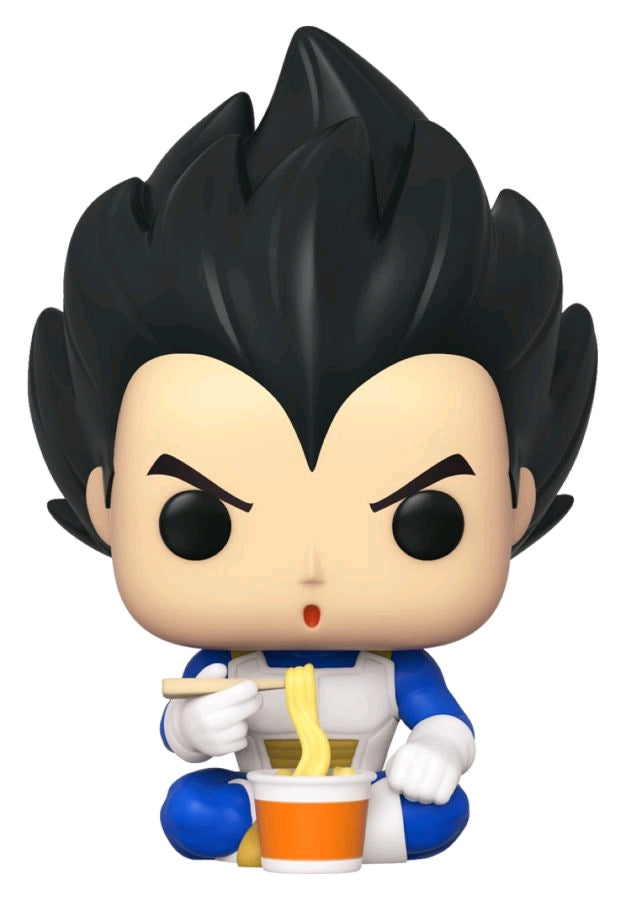 Dragon Ball Z - Vegeta Eating Noodles ECCC 2020 Exclusive Pop! Vinyl - Ozzie Collectables