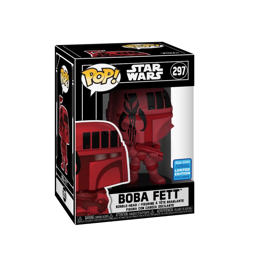 Star Wars - Boba Fett Futura Burgundy US Exclusive Pop! Vinyl - Ozzie Collectables