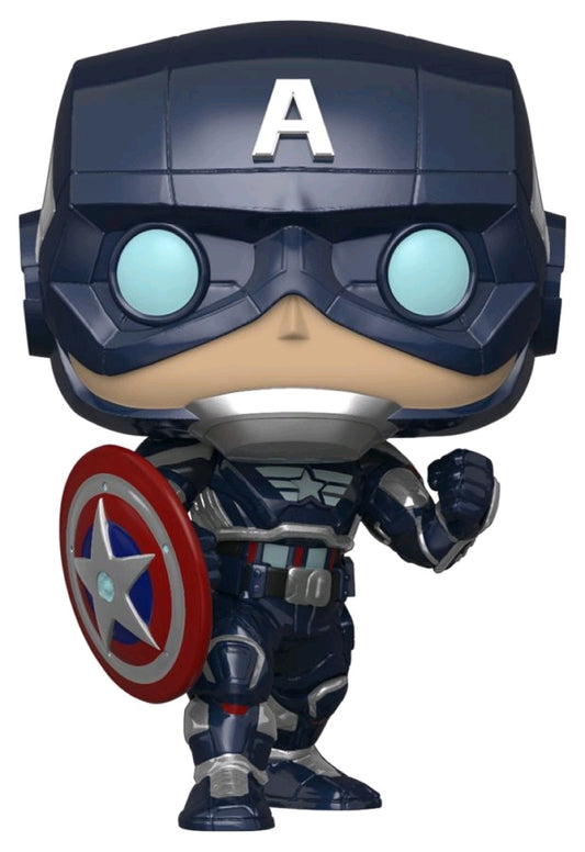 Avengers (Video Game 2020) - Captain America Pop! Vinyl - Ozzie Collectables