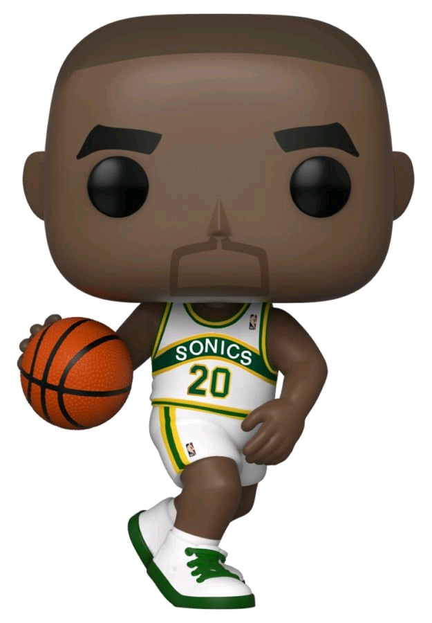 NBA Legends - Gary Payton (Sonics Home) Pop! Vinyl - Ozzie Collectables