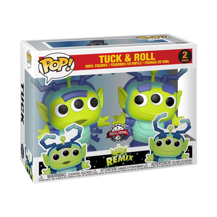 Pixar - Alien Remix Tuck & Roll US Exclusive Pop! Vinyl 2-Pack 