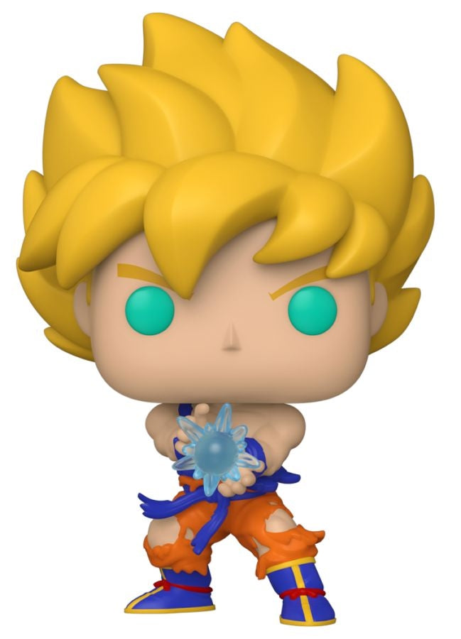 Dragon Ball Z - Super Saiyan Goku with Kamehameha Wave Pop! Vinyl
