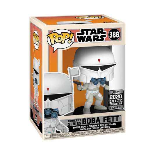 Star Wars - Concept Series Boba Fett 2020 Galactic Convention Pop! Vinyl #388