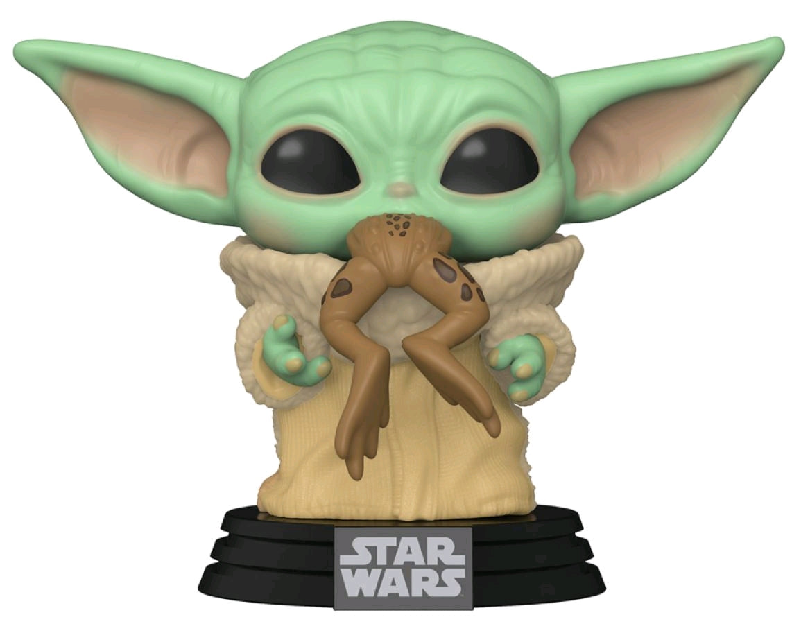 Star Wars: The Mandalorian - The Child with Frog Pop! Vinyl - Ozzie Collectables