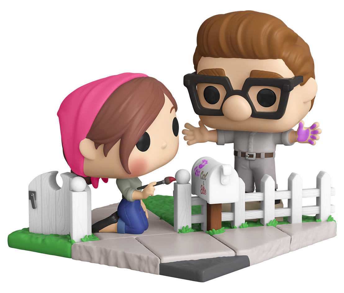 Disney Up - Carl & Ellie Ride 2020 Fall Convention Exclusive Pop! Vinyl #979