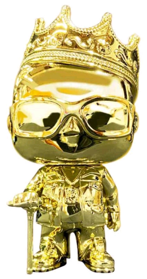 Notorious BIG - Biggie Gold Chrome US Exclusive Pop! Vinyl 
