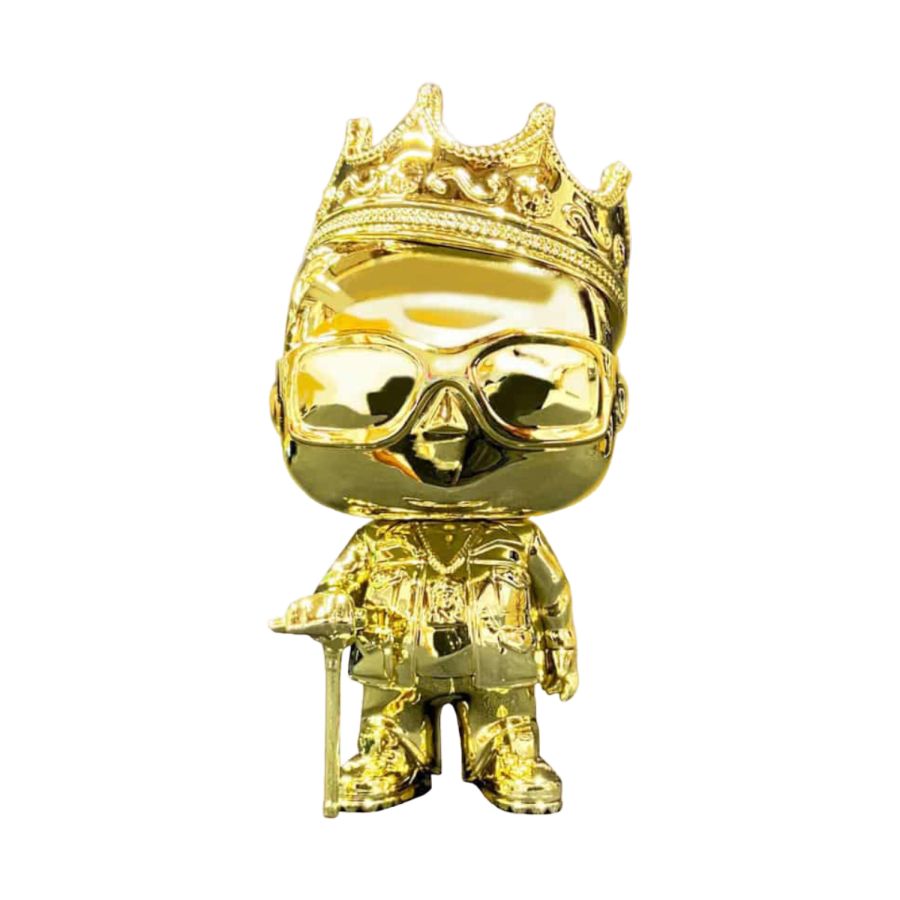 Notorious BIG - Biggie Gold Chrome US Exclusive Pop! Vinyl