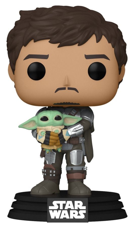 Star Wars: The Mandalorian - Mandalorian with The Child Pop! Vinyl