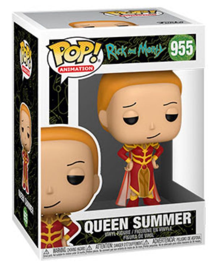 Rick and Morty - Queen Summer Pop! Vinyl