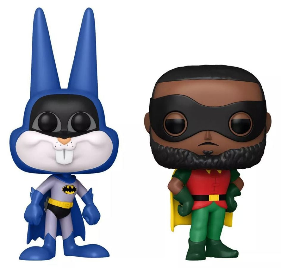 Space Jam 2: A New Legacy - Bugs Bunny as Batman & LeBron James as Robin US Exc Pop! 2-Pack 