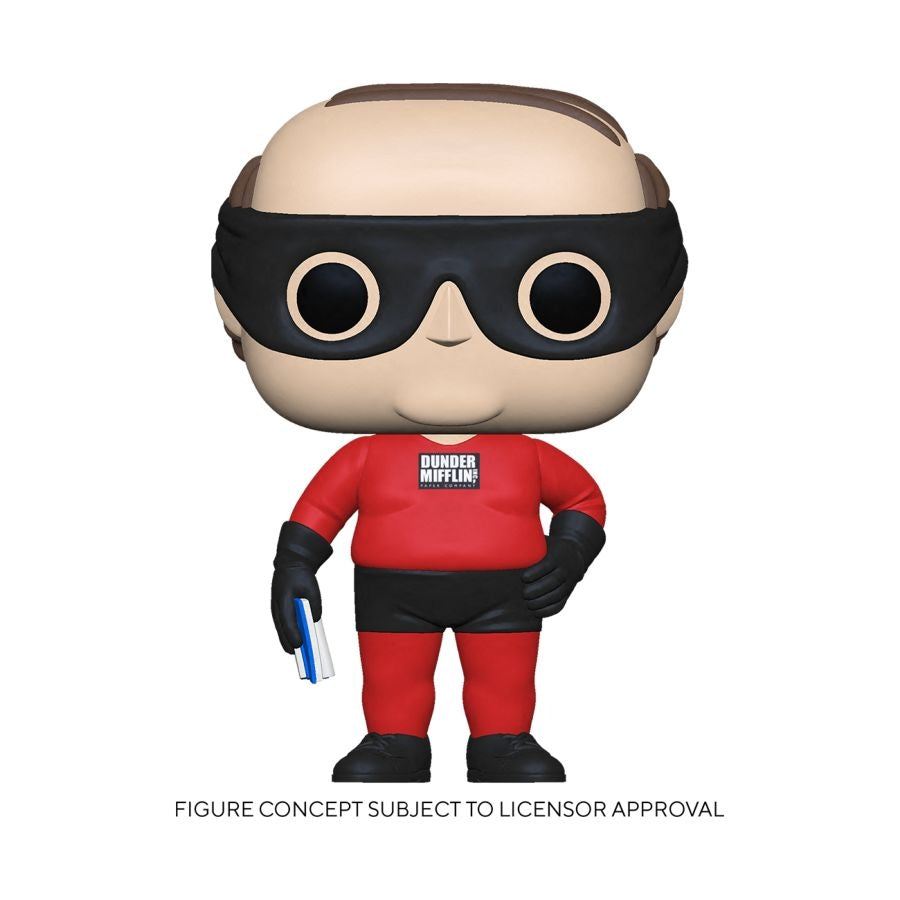 The Office - Kevin Dunder Mifflin Superhero Pop! Vinyl