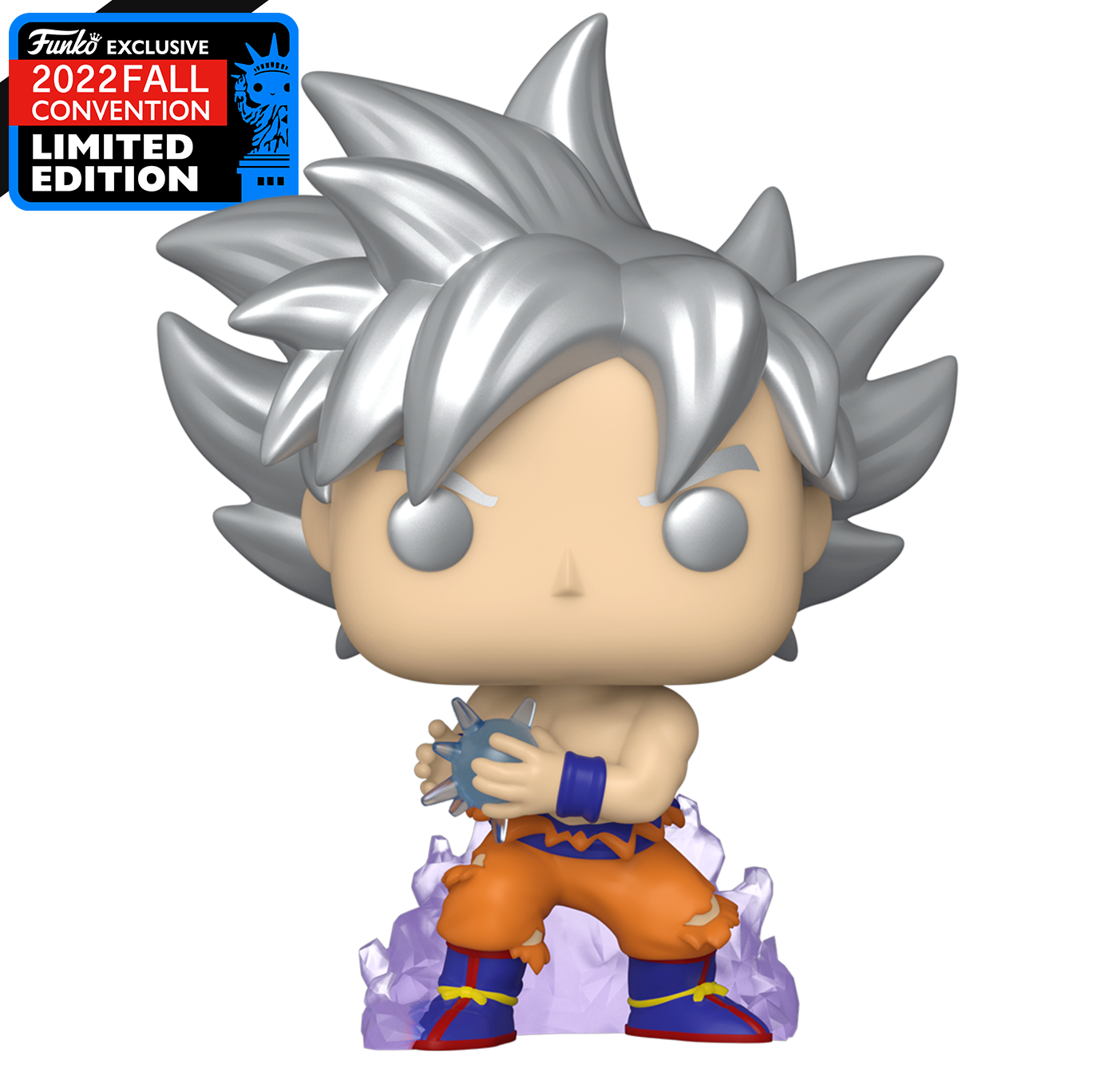 Dragon Ball Super - Goku Ultra Instinct Kamehameha NYCC 2022 Fall Convention Exclusive Metallic Pop! Vinyl #1211