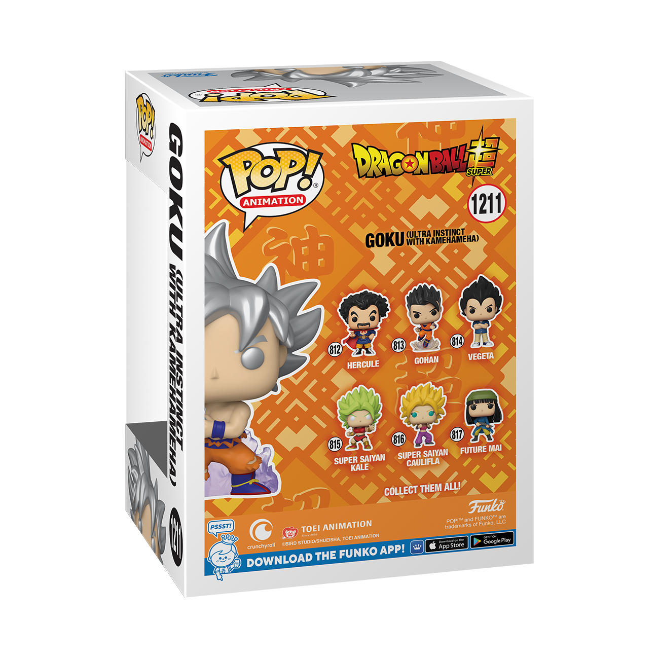 Dragon Ball Super - Goku Ultra Instinct Kamehameha NYCC 2022 Fall Convention Exclusive Metallic Pop! Vinyl #1211
