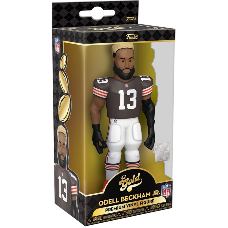 NFL: Browns - Odell Beckham Jr 5" Vinyl Gold