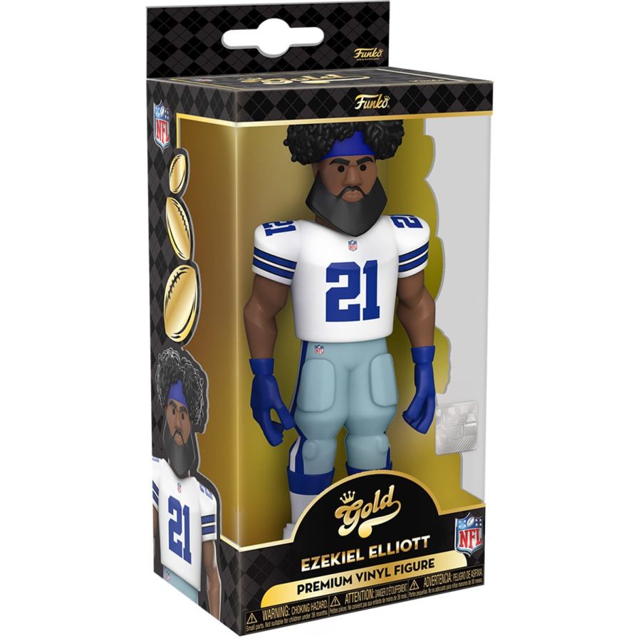 NFL: Cowboys - Ezekiel Elliott 5" Vinyl Gold