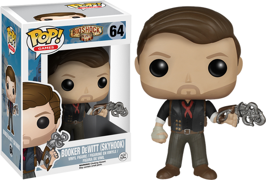 Bioshock - Skyhook Booker De Witt Pop! Vinyl - Ozzie Collectables