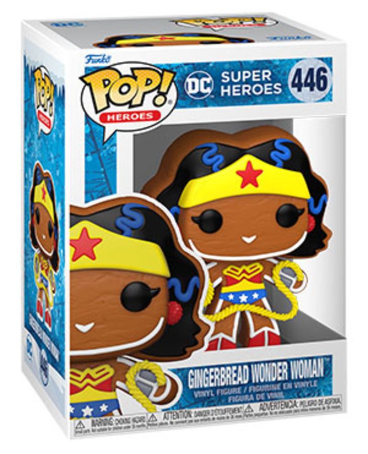 DC Comics - Gingerbread Wonder Woman Pop! Vinyl