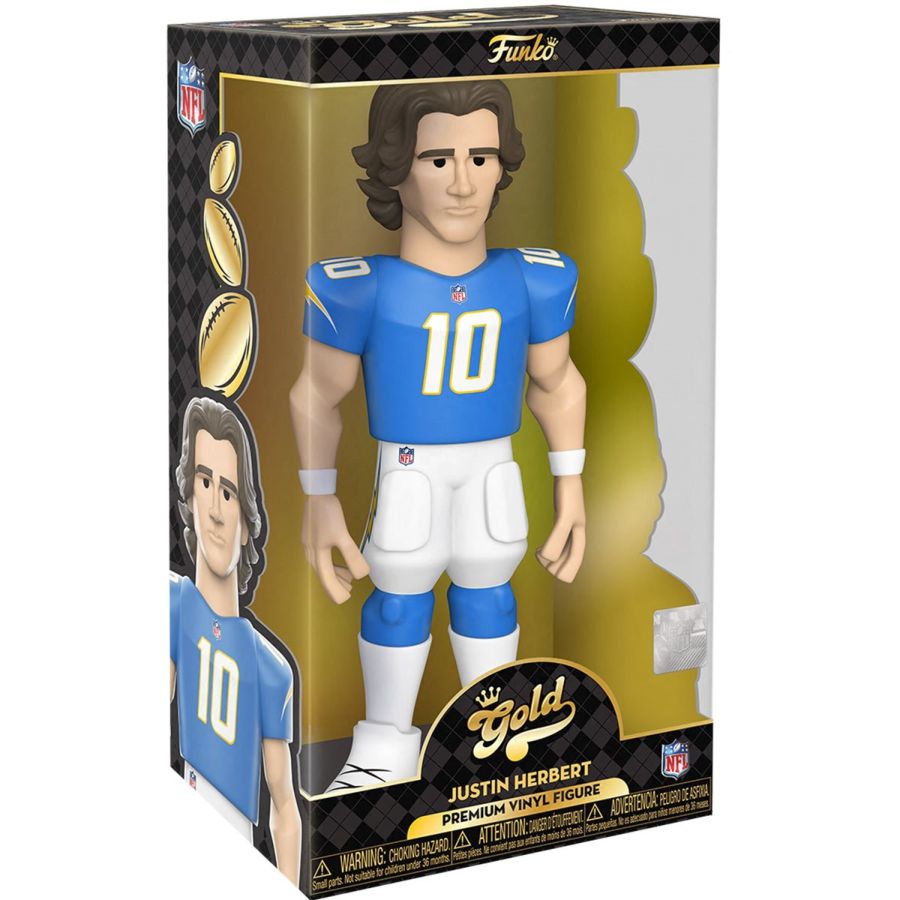 NFL: Chargers - Justin Herbert 12" Vinyl Gold