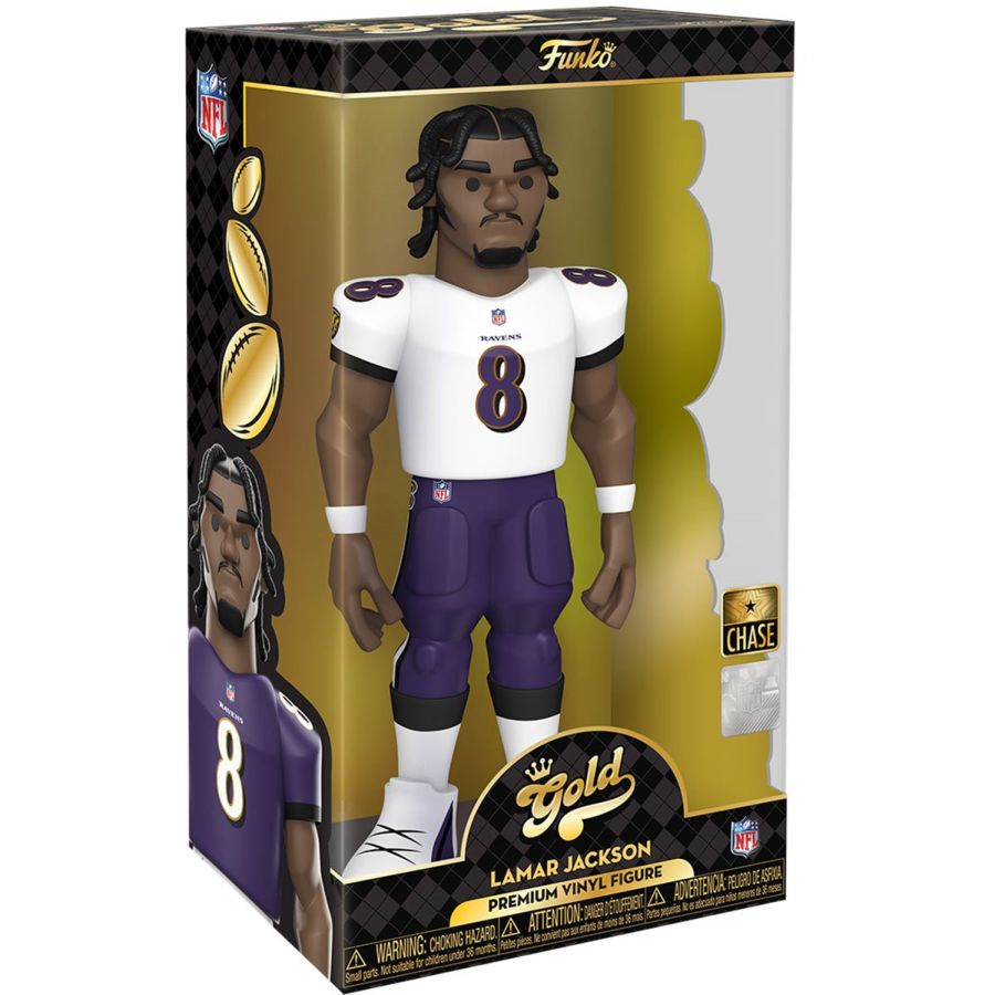 NFL: Ravens - Lamar Jackson 12" Vinyl Gold