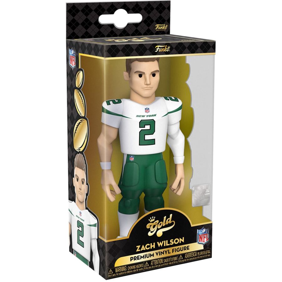 NFL: NY Jets - Zach Wilson 5" Vinyl Gold