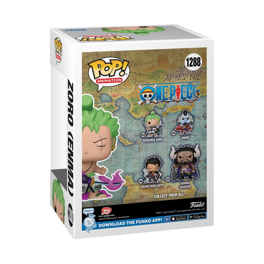 One Piece - Zoro with Enma US Exclusive Glow Pop! Vinyl
